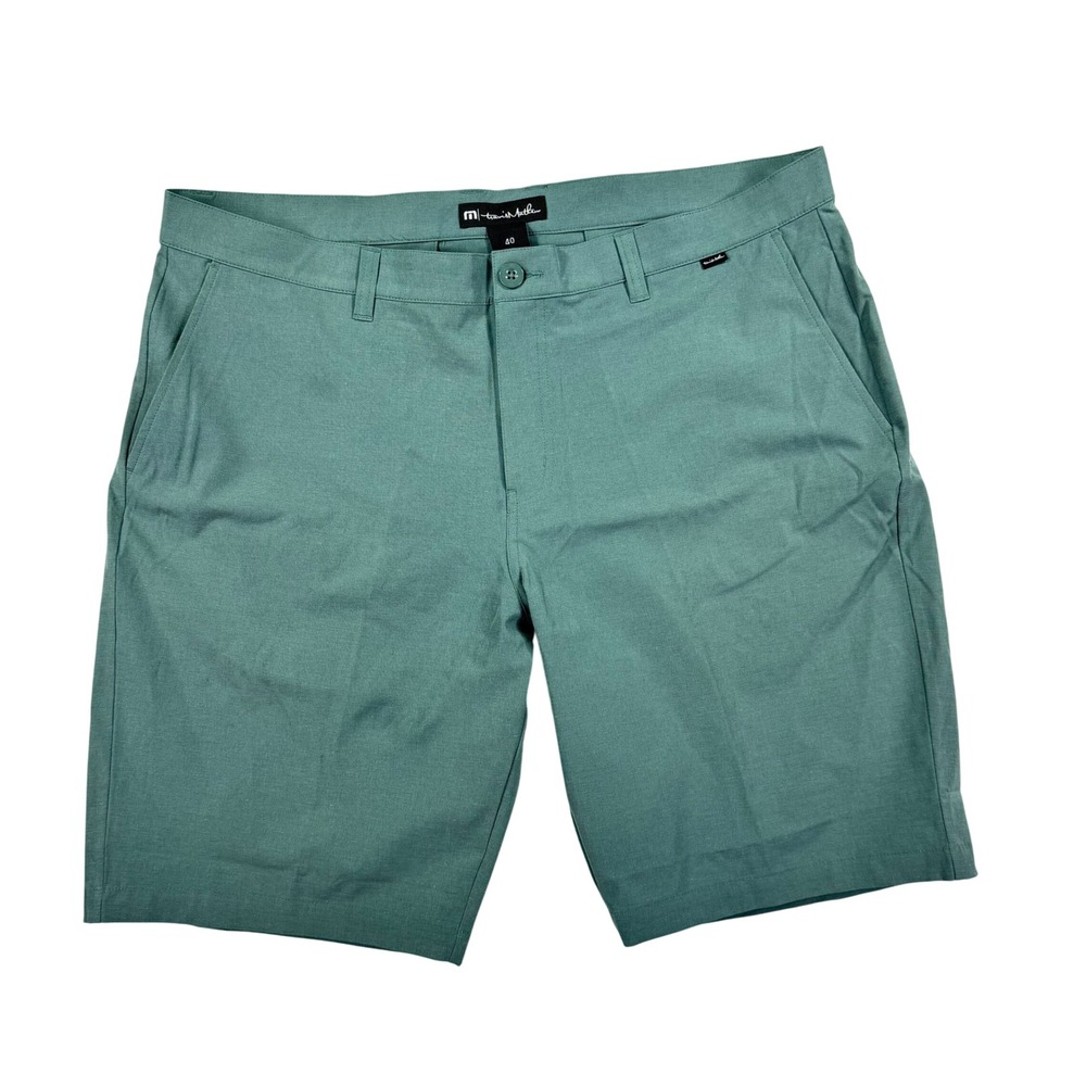 Travis Mathew Golf‎ Shorts Mens 40 Green Performance Walking Casual Athletic